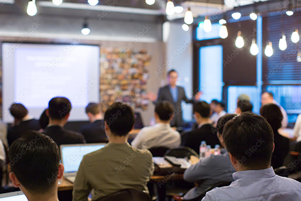 Vue d'une classe en formation